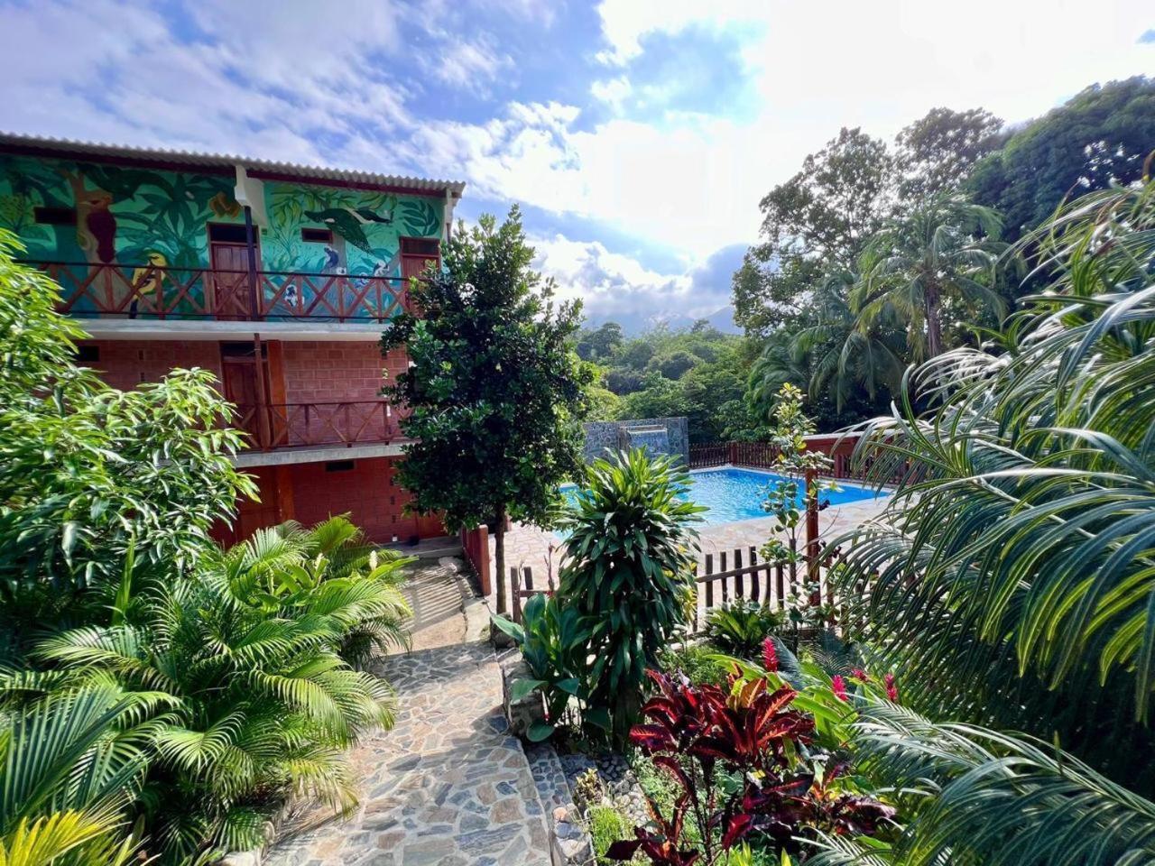 Arca Tayrona Restaurant & Hostal Los Naranjos Exterior foto